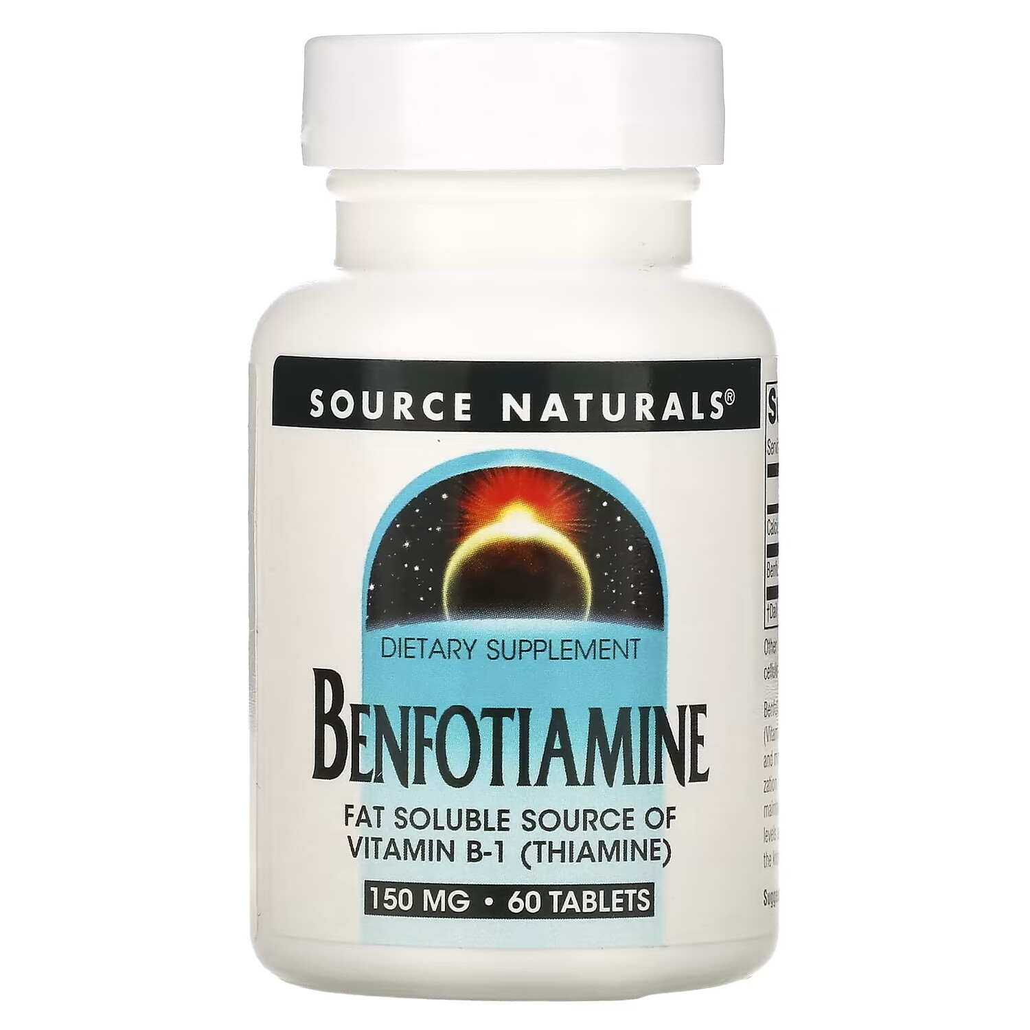 

Source Naturals Бенфотиамин 150 мг, 60 таблеток
