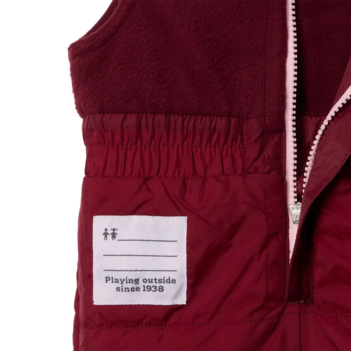 Детский комплект куртки и полукомбинезона Double Flake II Set Columbia, Satin Pink/Rich Wine — фото 2