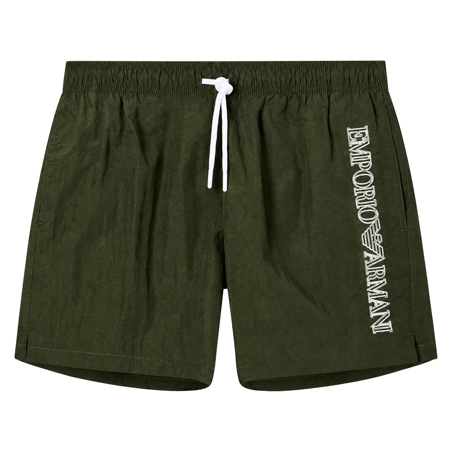 Мужские плавки боксеры оливковые Emporio Armani, Olive