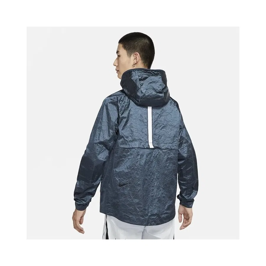 Мужская куртка с капюшоном, длинным рукавом, Nike Sportswear Teck Pack Deep, Nike, Цвет Karbon - Siyah — фото 2