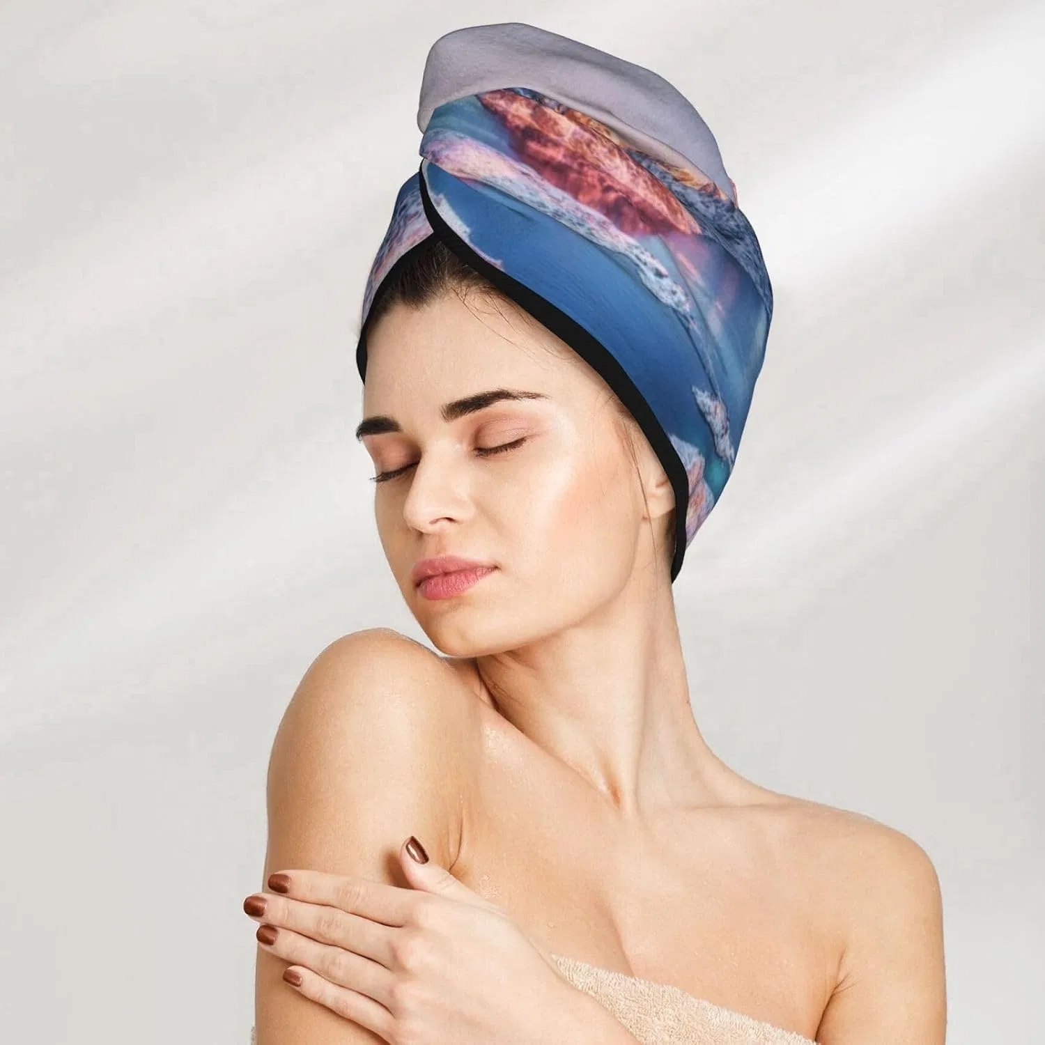 Шапочка для душа Microfiber, Xzeit, Черный — фото 2