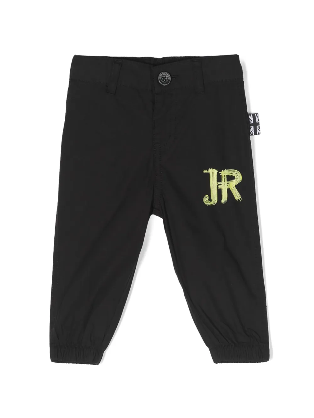 

Брюки с логотипом John Richmond Junior, черный