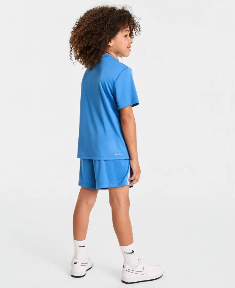 Детский спортивный комплект из футболки и шорт Nike Goal Mode, Star Blue — фото 3