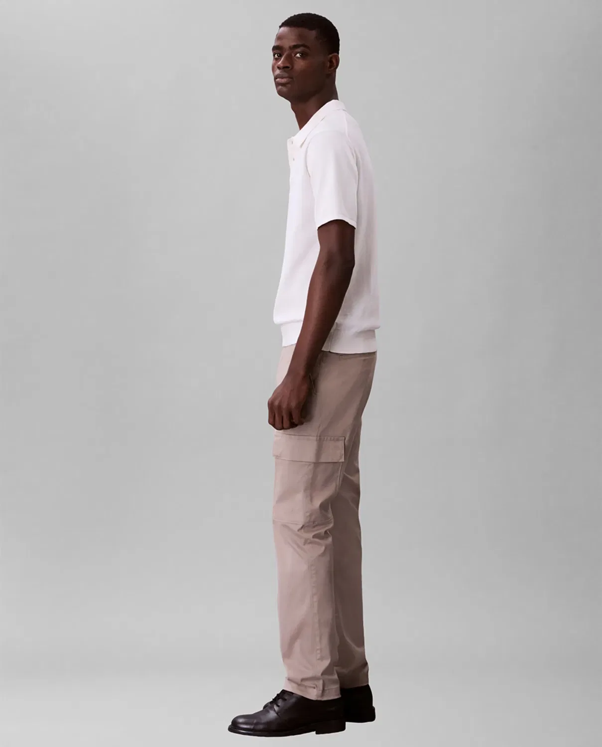 Мужские брюки-карго slim Beige Calvin Klein, Beige — фото 2