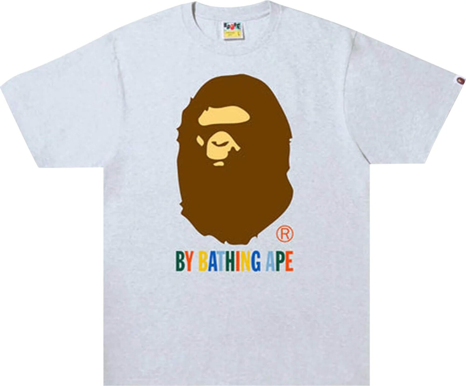 

Футболка Bape Colors By Bathing Ape, серый