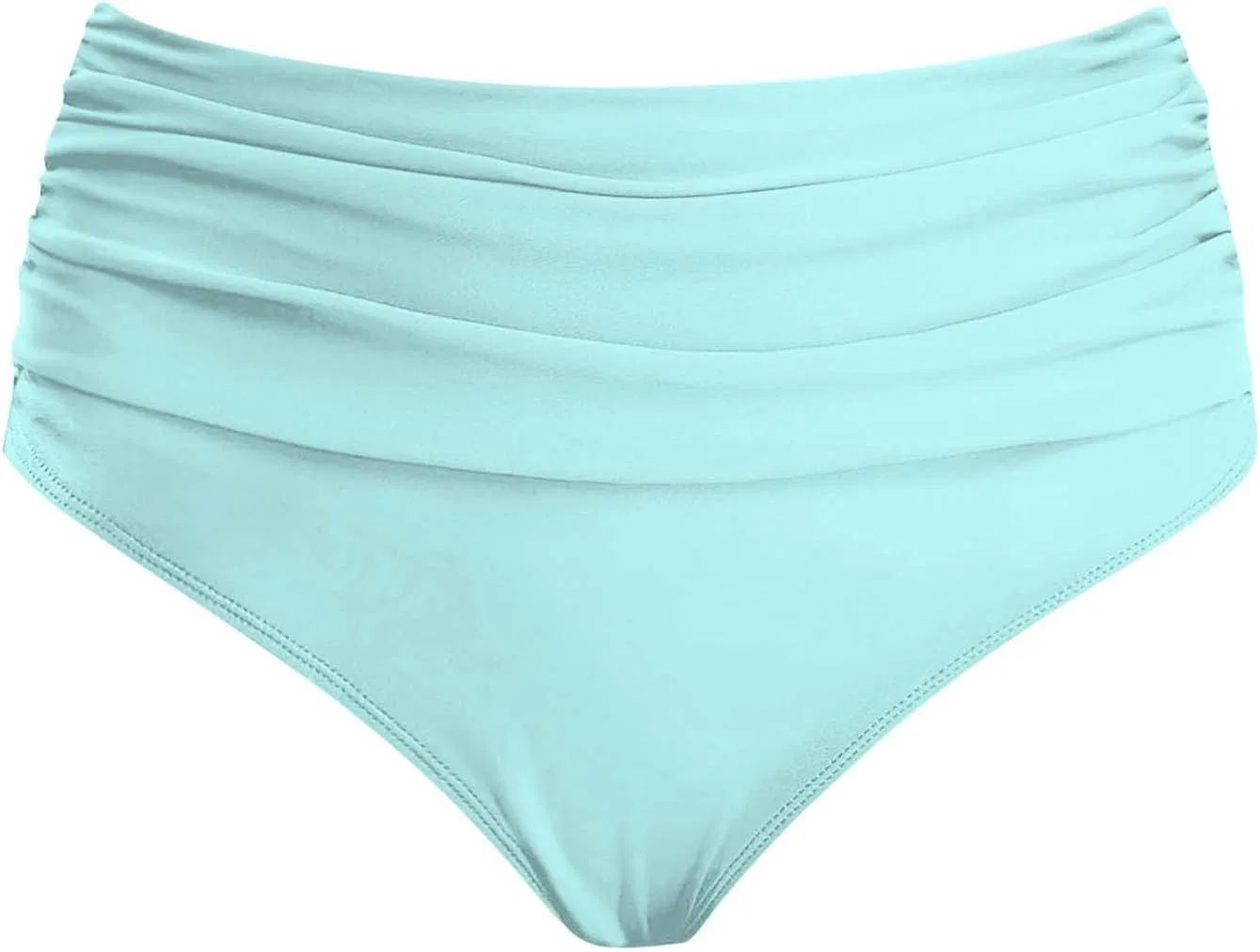 Женские плавательные шорты с высокой талией yiyumingKEJI, Mint Green — фото 4