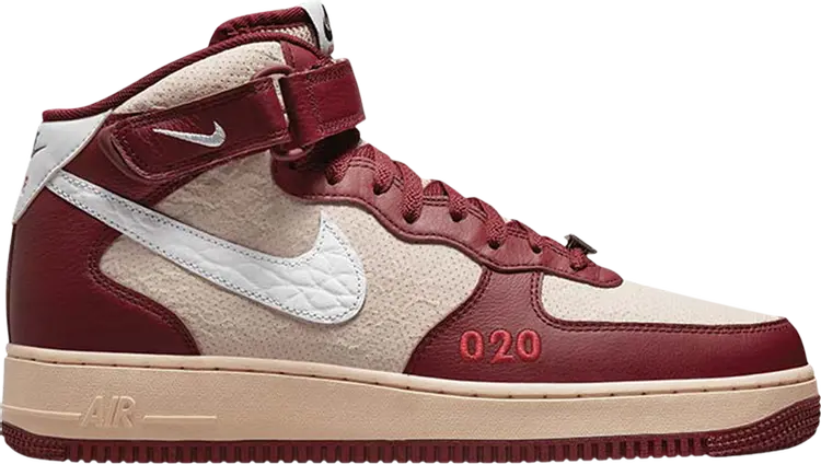 

Кроссовки Nike Air Force 1 Mid 'City Pack - London', красный, Красный;коричневый, Кроссовки Nike Air Force 1 Mid 'City Pack - London', красный