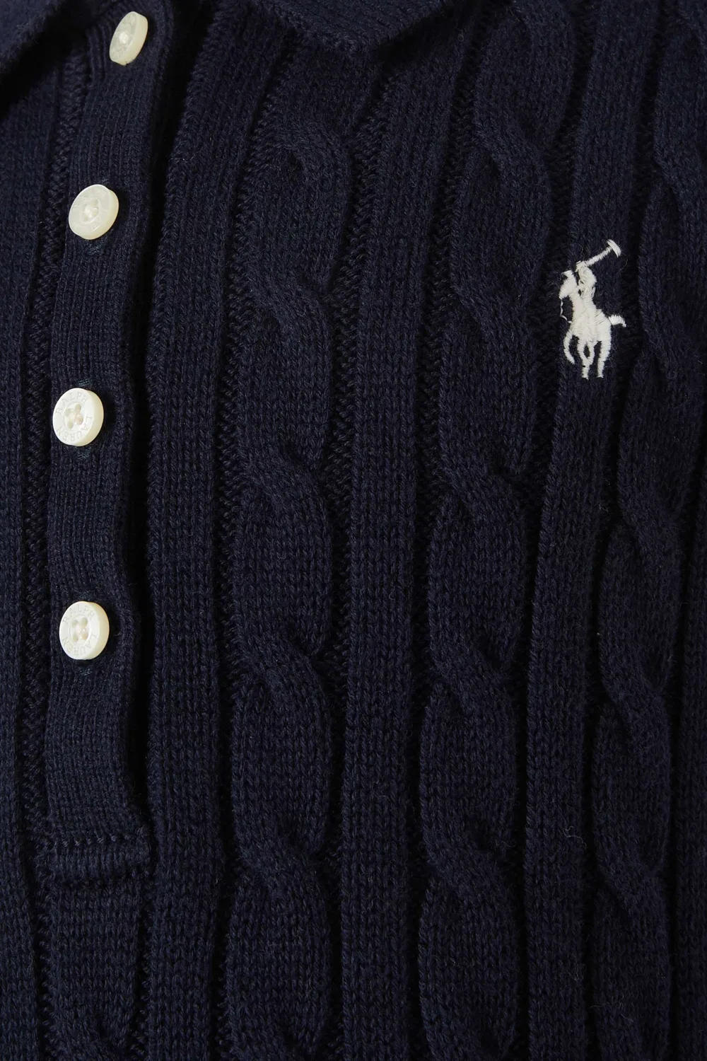 Платье-поло в рубчик с воротником Polo Ralph Lauren — фото 3
