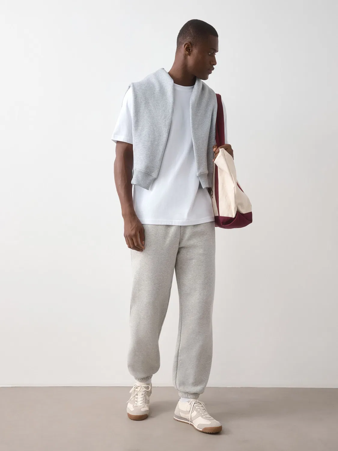 Футболка с круглым вырезом, Regular Fit, Essential Next, белый — фото 3