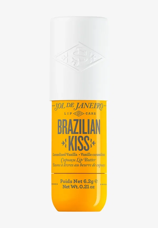 Бальзам для губ с ароматом ванили Brazilian kiss Sol De Janeiro, 6.2 г
