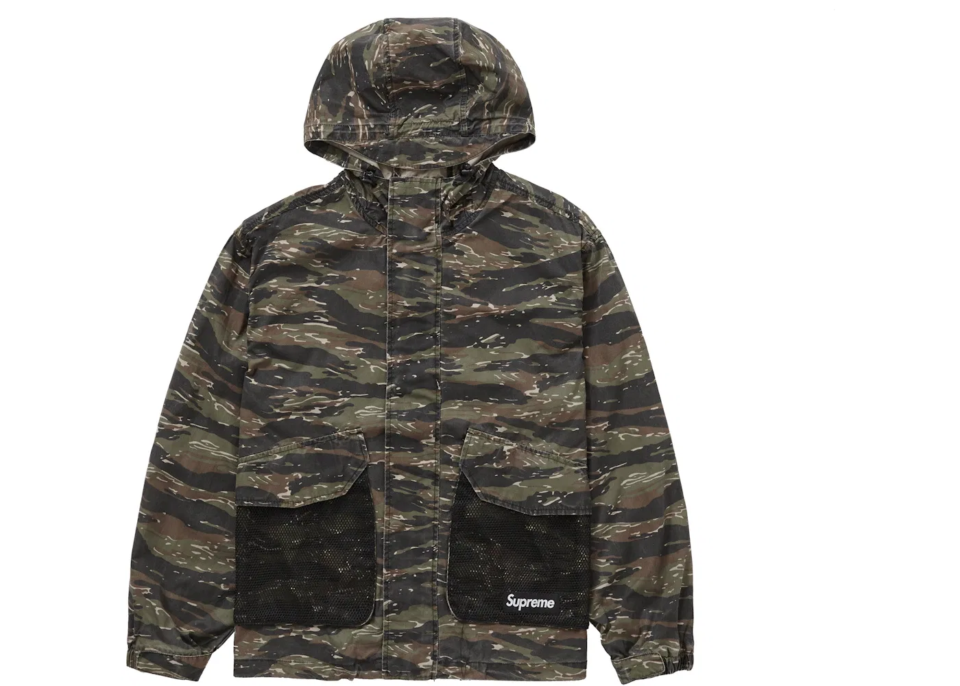 Мужская куртка с принтом Supreme Jacket, Tigerstripe Camo