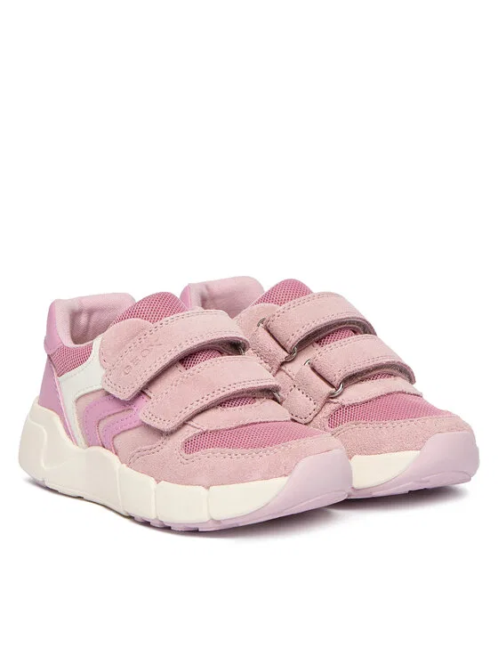 Кроссовки B Flexyper Mini Girl Geox, розовый — фото 2