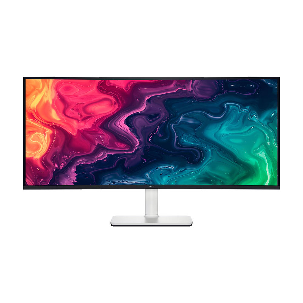 

Игровой монитор изогнутый Dell S3425DW, 34", 3440x1440, 120 Гц, VA, серебристый