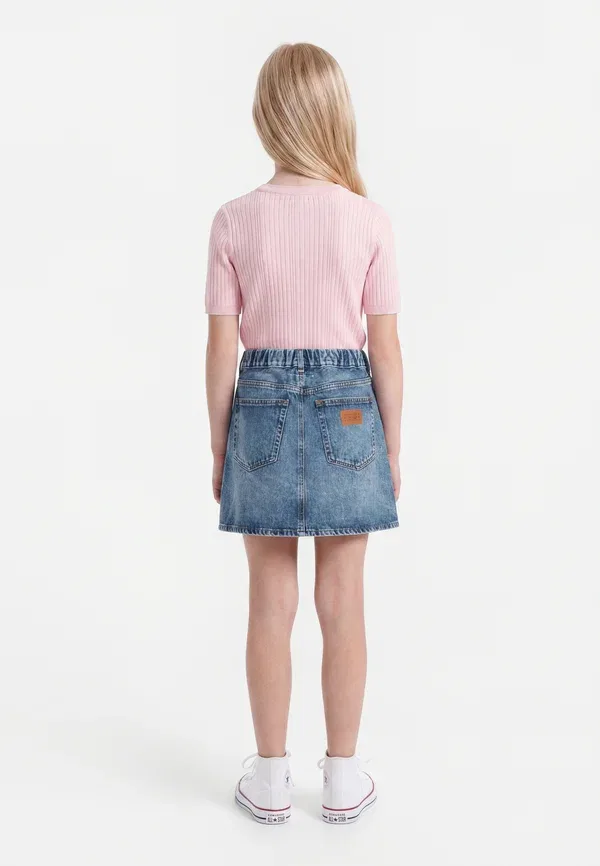 Юбка джинсовая Denim skirt Mm6 Maison Margiela denim, синий — фото 2