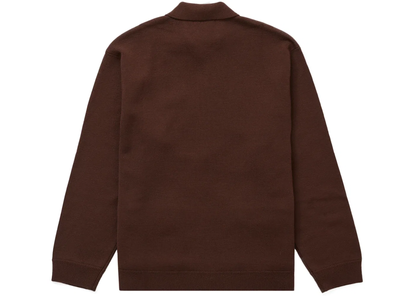 Мужской кардиган из искусственного меха на молнии Cardigan Supreme, Brown — фото 2