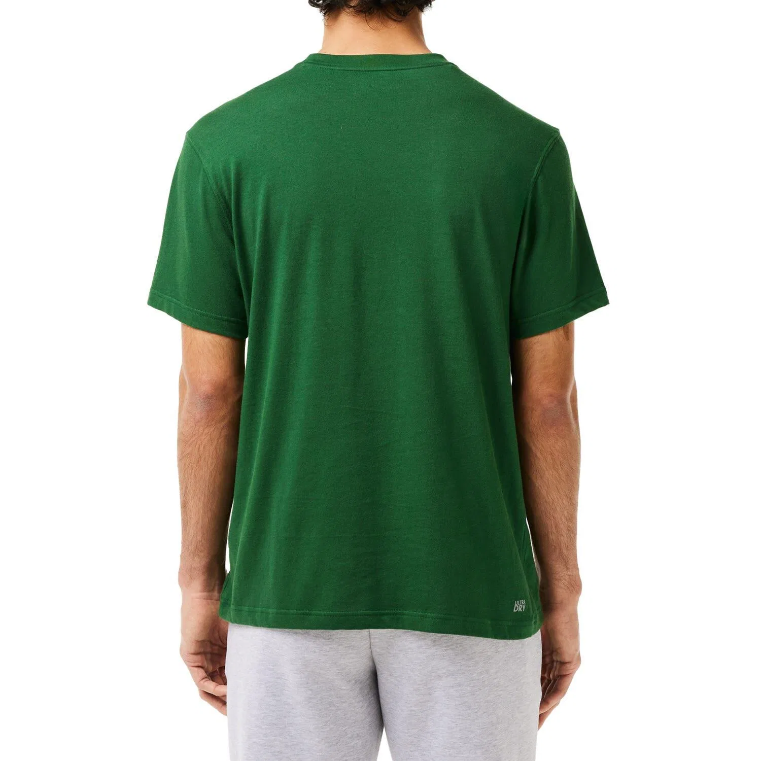 Мужская футболка с круглым вырезом Lacoste, Цвет Grun — фото 2