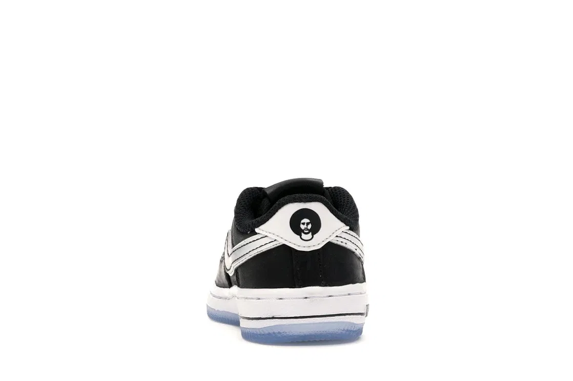 Детские кроссовки Lifestyle Nike Nike Air Force 1 Low, Black/White-White-Black — фото 4