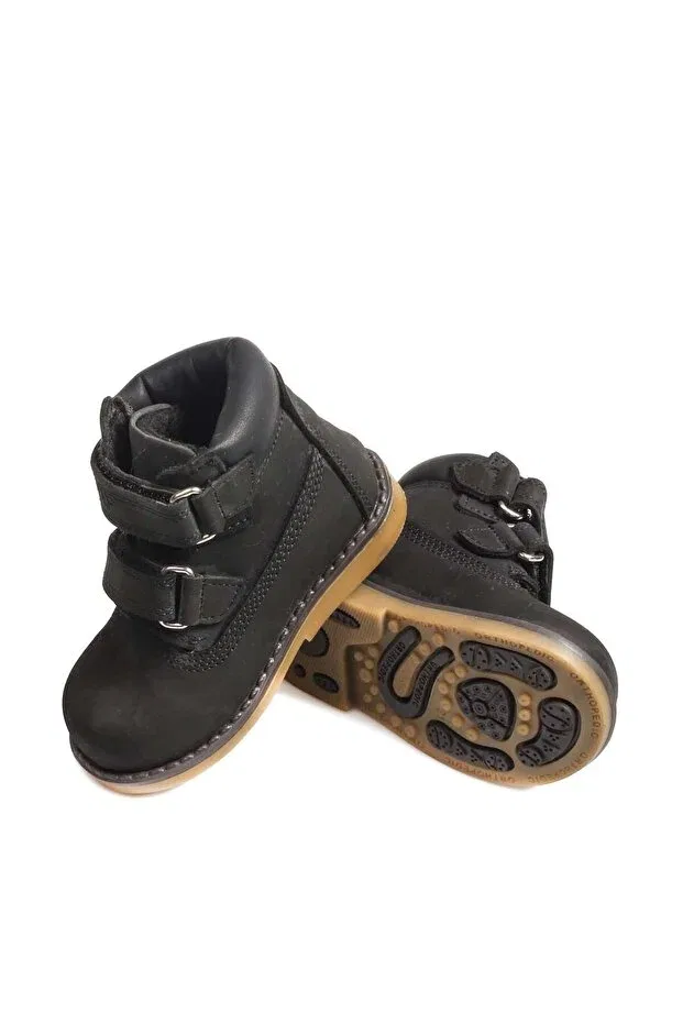 Детские ботинки для мальчиков из натуральной кожи Baby worker boots Mirgeshoes, Syh