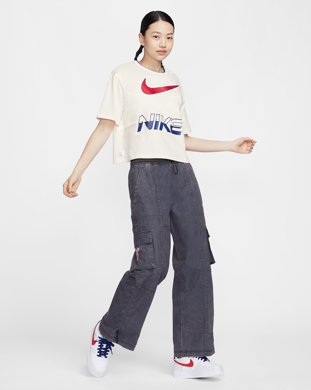 Футболка Nike Sportswear Short-Sleeve HF6291-133, белый — фото 2