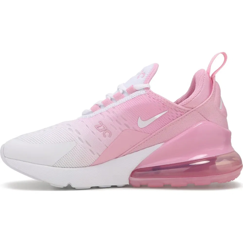 Детские кроссовки Air Max 270 Nike, Pink/White — фото 3