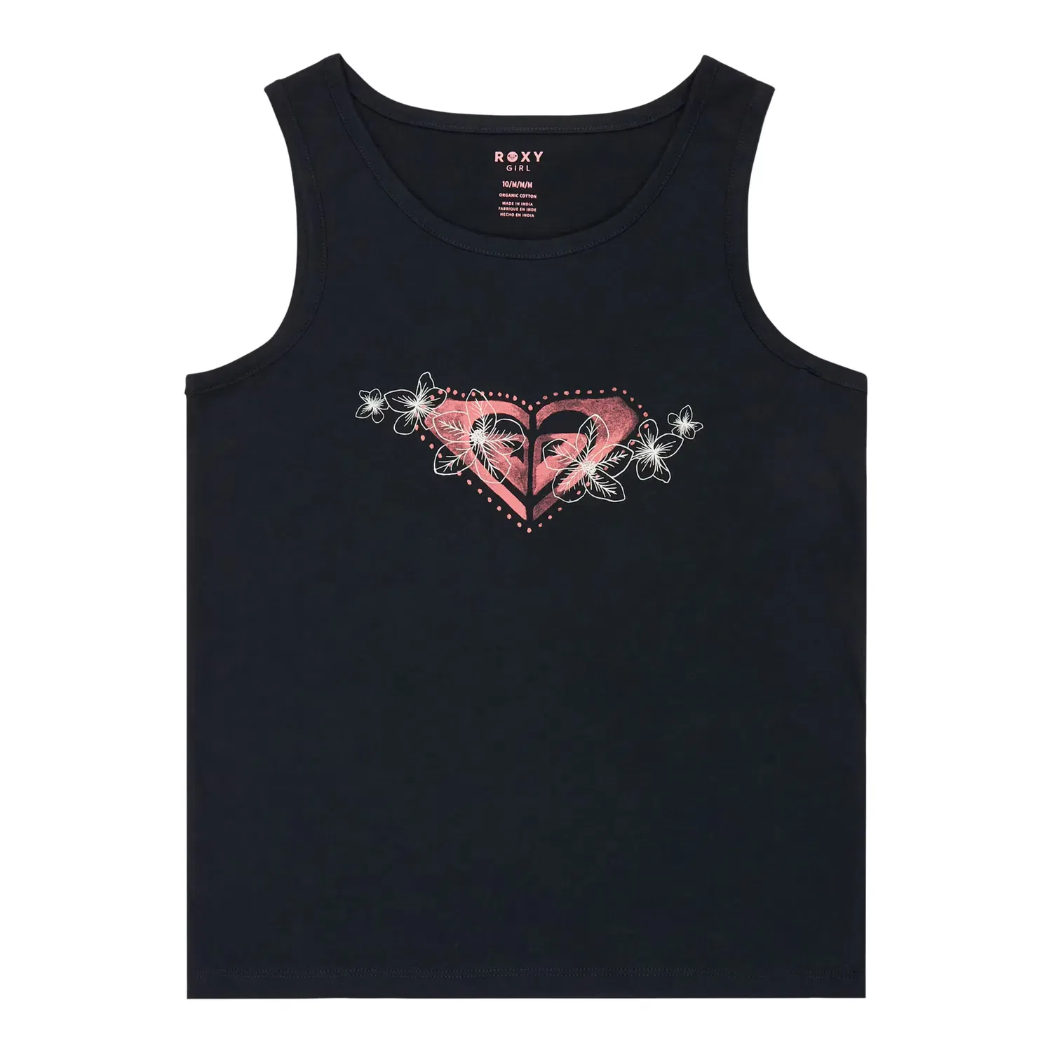Детская майка для мальчиков из органического хлопка Roxy, Negro