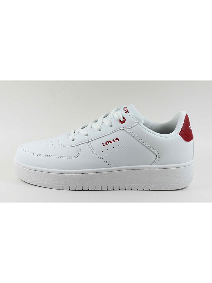 

Кроссовки на шнуровке Levi´s, цвет weiß/rot