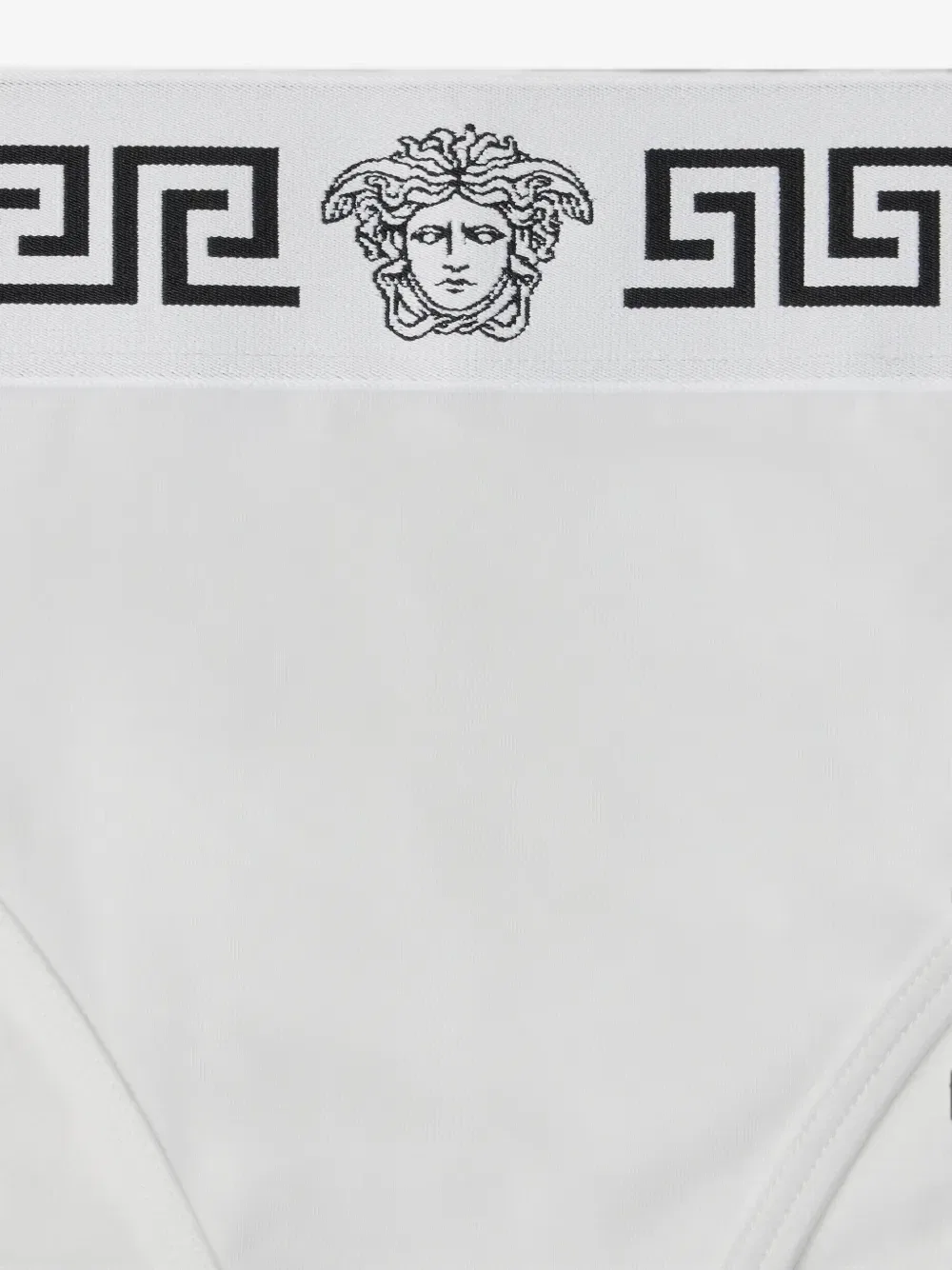 Трусы из хлопкового джерси VERSACE, белый — фото 3