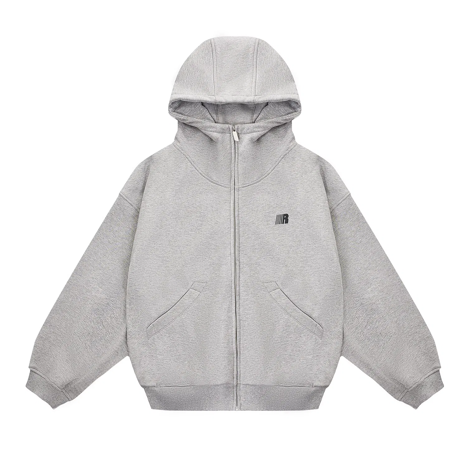 Детское худи унисекс с капюшоном Navy Blue Basic R Series FDR — фото 4