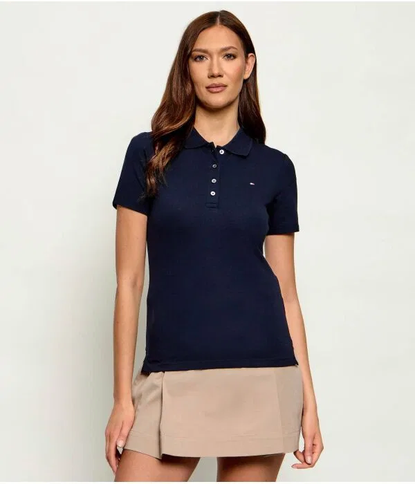 Женское поло Slim Fit 1985 Tommy Hilfiger, Blu Marino