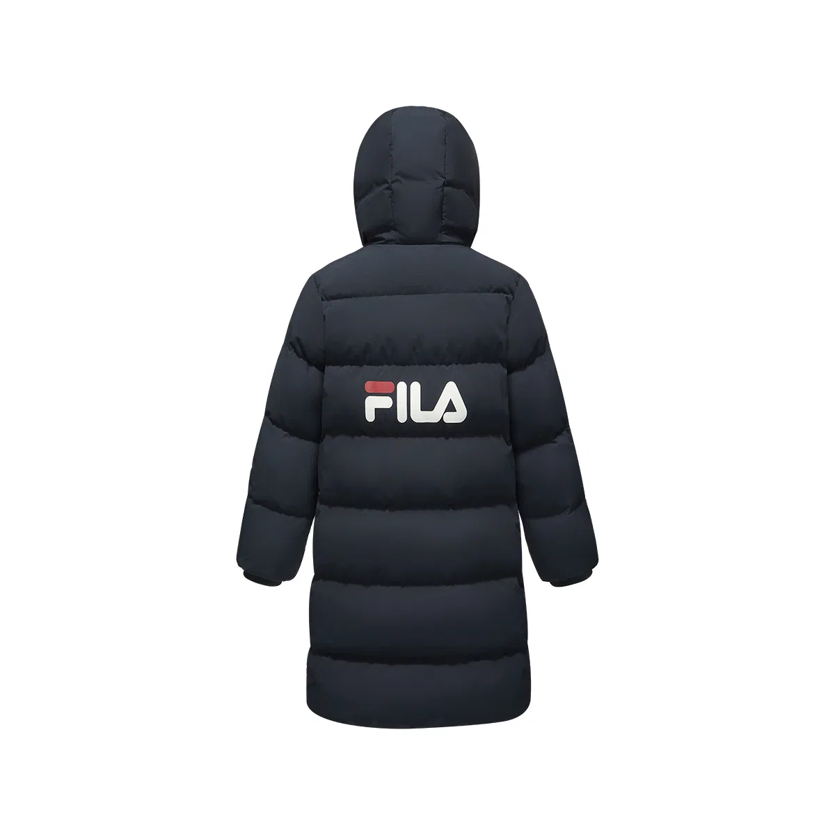 Детское утепленное пальто с капюшоном FILA KIDS, Legend Blue — фото 4