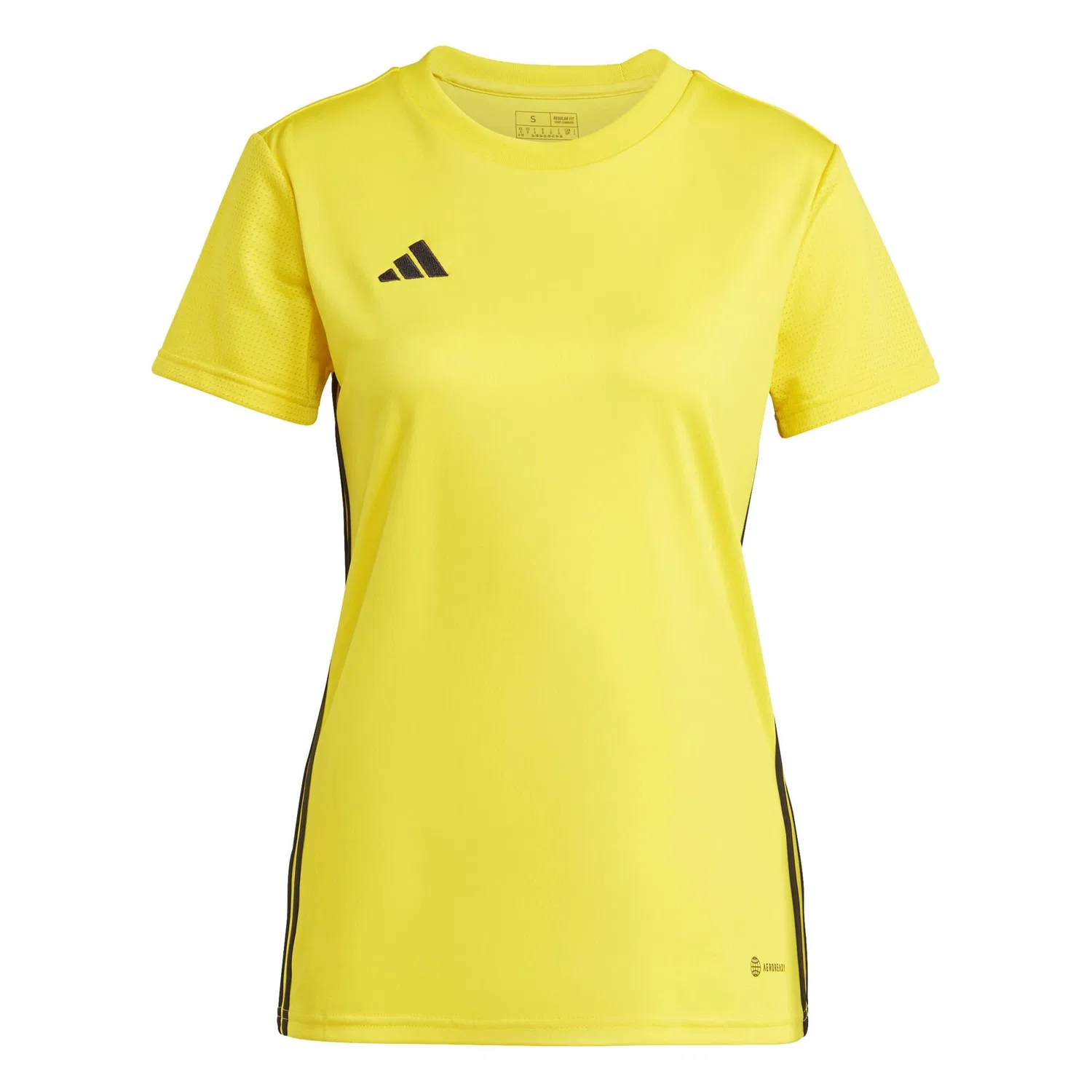 Женская футболка с сетчатыми рукавами Tabela 23 Adidas, Gelb Schwarz
