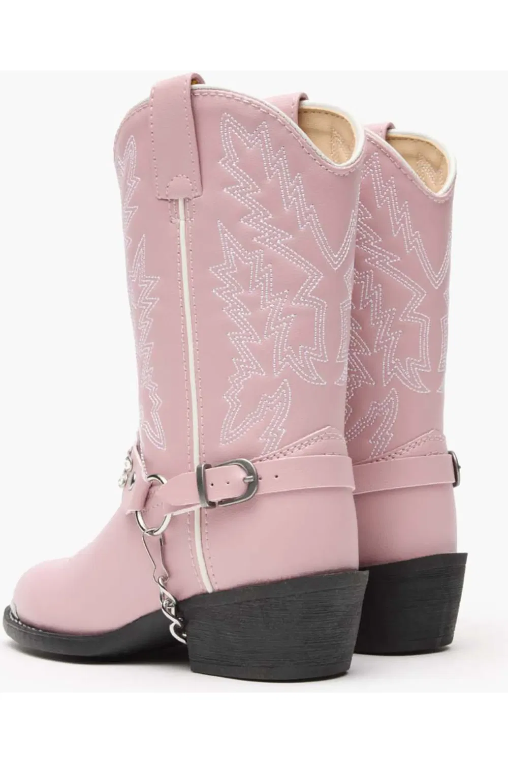 Детские сапоги ковбойские с декором Lil' Little Kid Durango, Pink Bling — фото 4