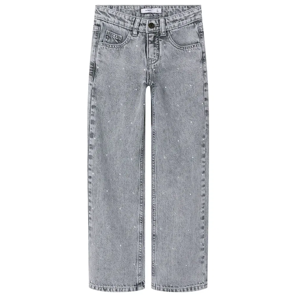 Джинсы Name It Rose St Rhine Fit 3366, серый