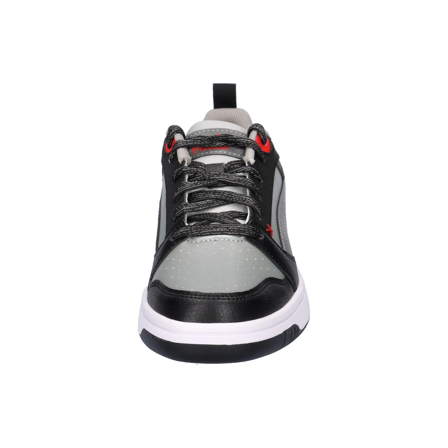 Детские кроссовки с принтом Rebound V6 Lo MID 90s Jr Puma, Schwarz Grau — фото 3