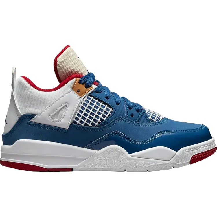 

Кроссовки Air Jordan 4 Retro PS Messy Room, синий (Размер 27 RU)