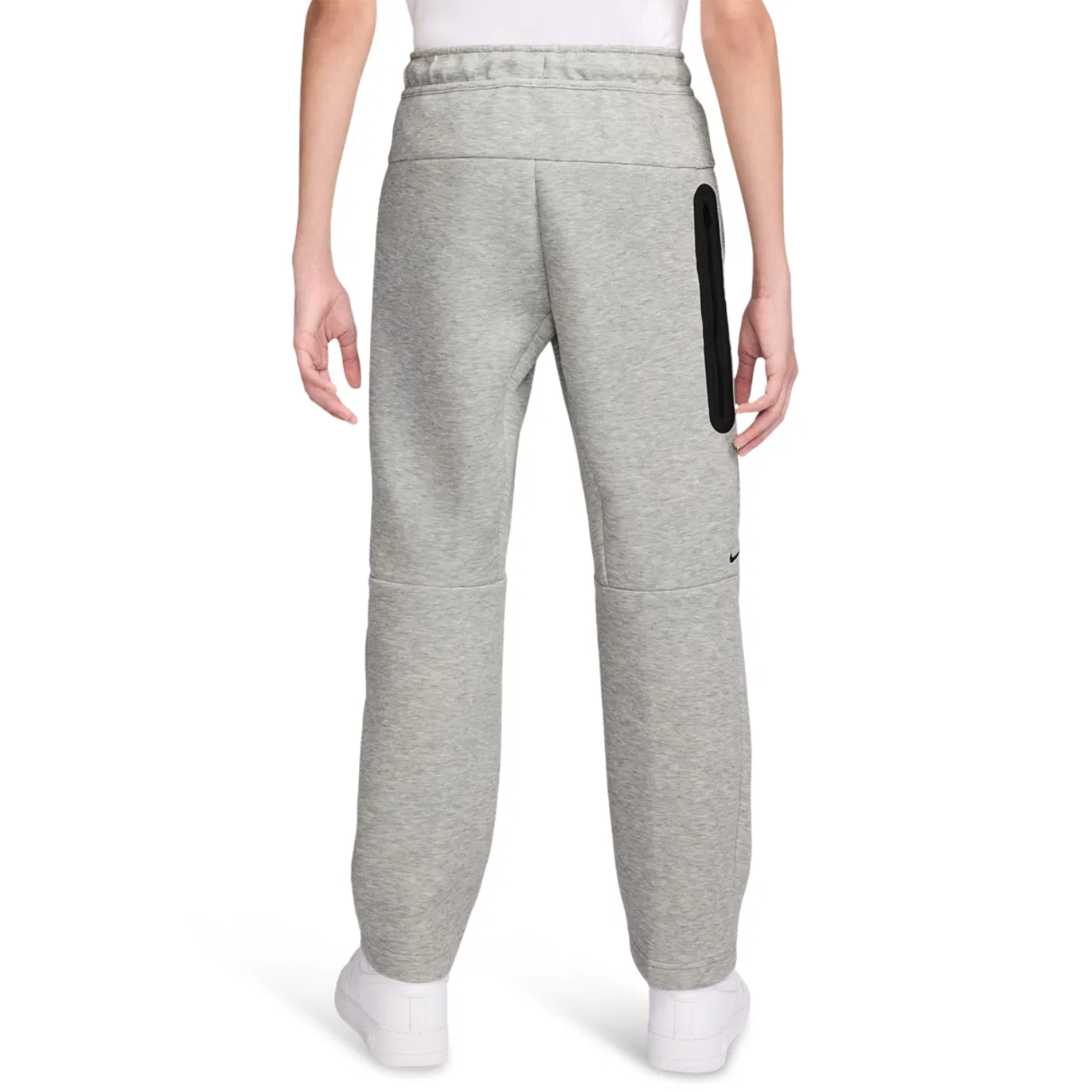 Брюки для мальчиков Tech Fleece OH Nike, цвет Dark Gray Heather — фото 2