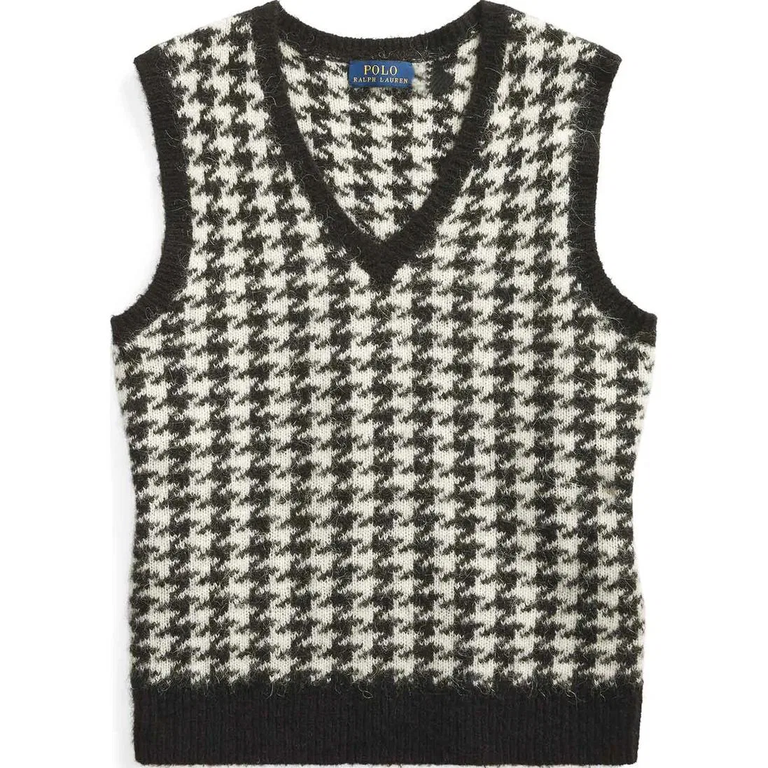 Джемпер женский SS23 Knitwear Black White Mixed Color Polo Ralph Lauren