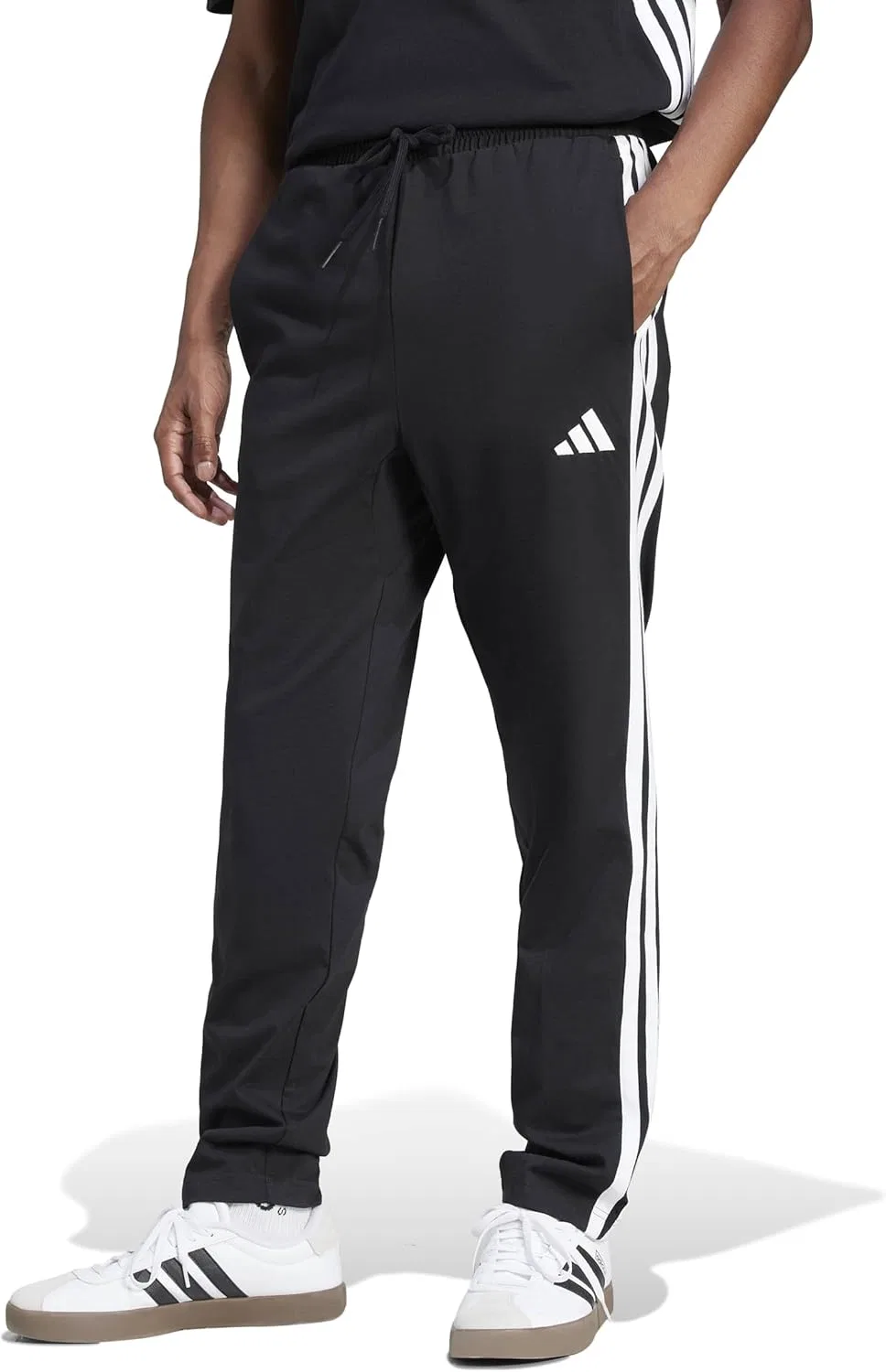 Мужские спортивные брюки adidas Essential Three Stripes Single Jersey Pant — фото 3