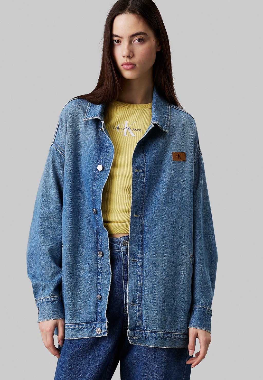 

Рубашка RELAXED Calvin Klein Jeans, синий