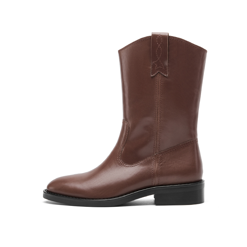 Ботильоны женские 3,5 см CHERYKALLY, Brown