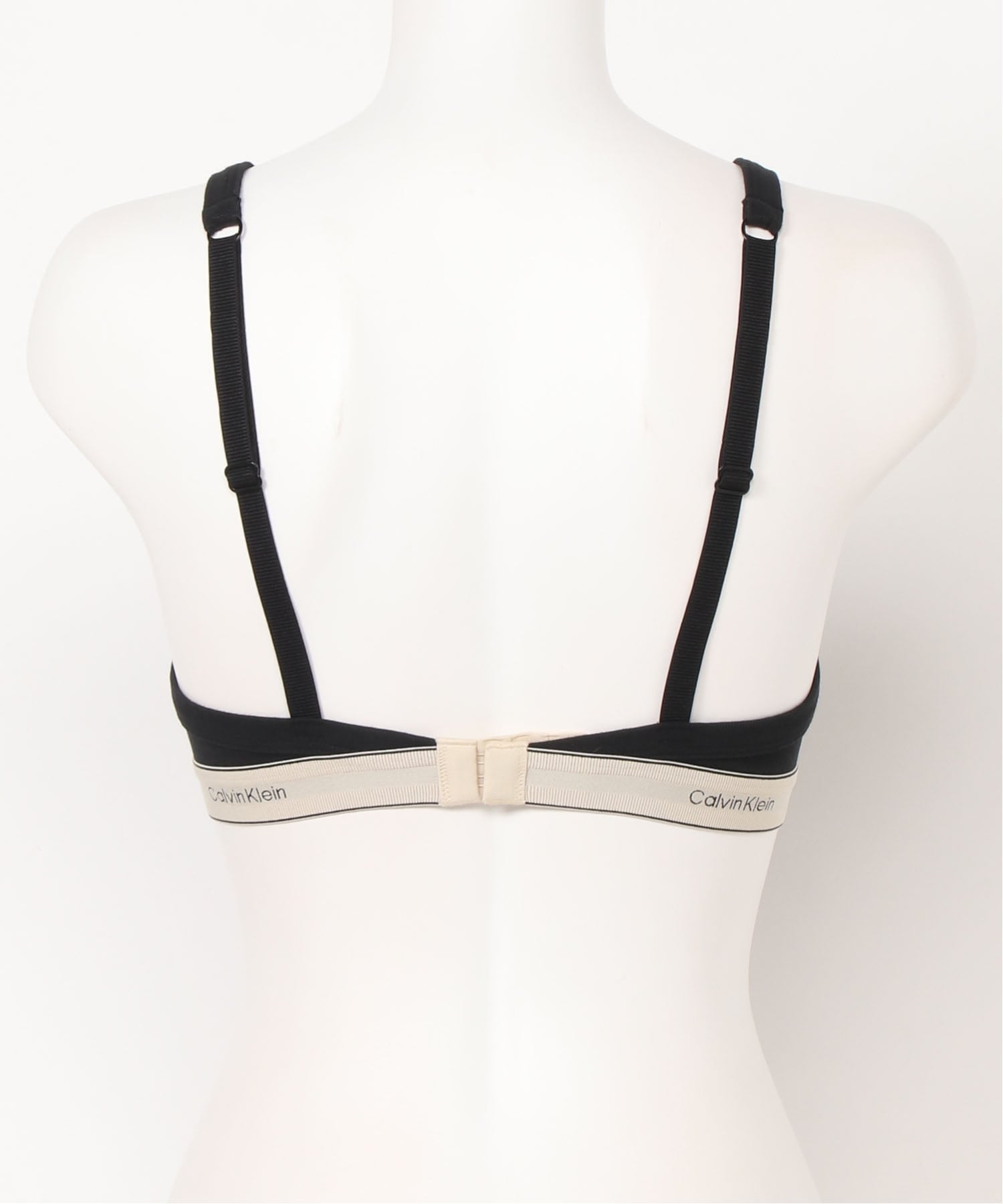 Бюстгальтер-треугольник Calvin Klein Lightly Line, нижнее белье Calvin Klein QF8369AD, Black — фото 4