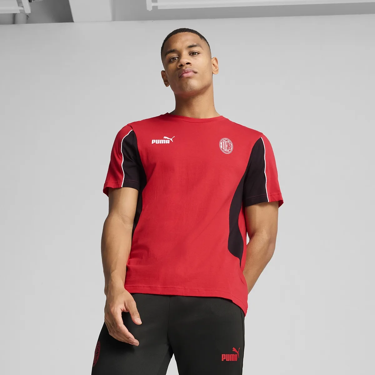 

Футболка мужская ACM ftblARCHIVE Tee Puma, красный