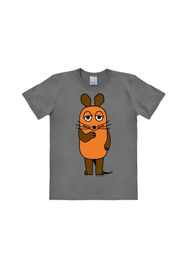 

Футболка easyfit шоу с мышкой - мышь Logoshirt, серый