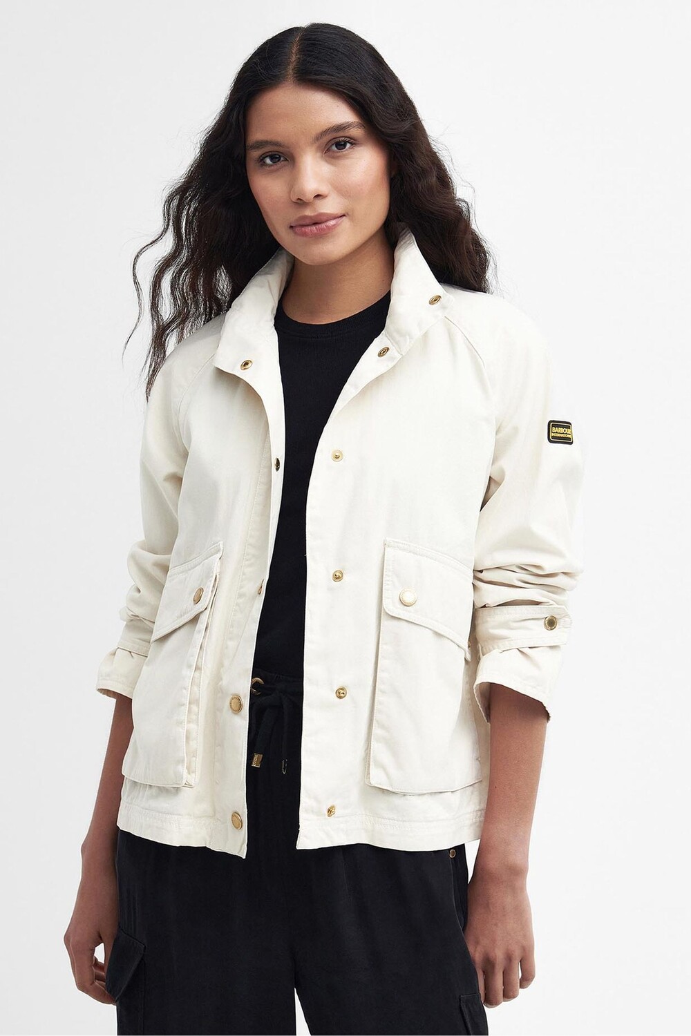 

Свободная повседневная куртка Whitson из хлопка Barbour International, белый