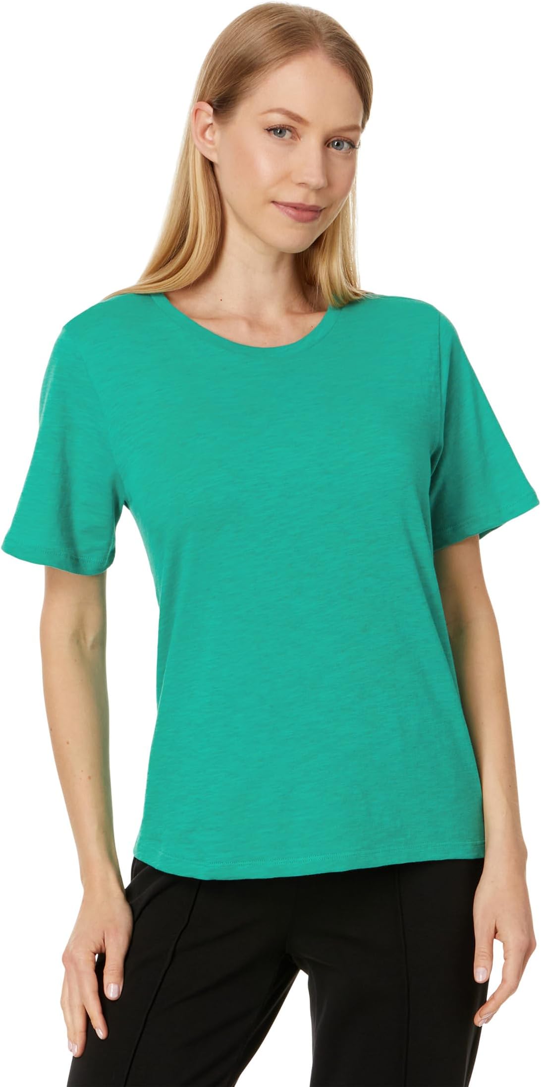 

Футболка Eileen Fisher Crew Neck Tee, цвет Seastar