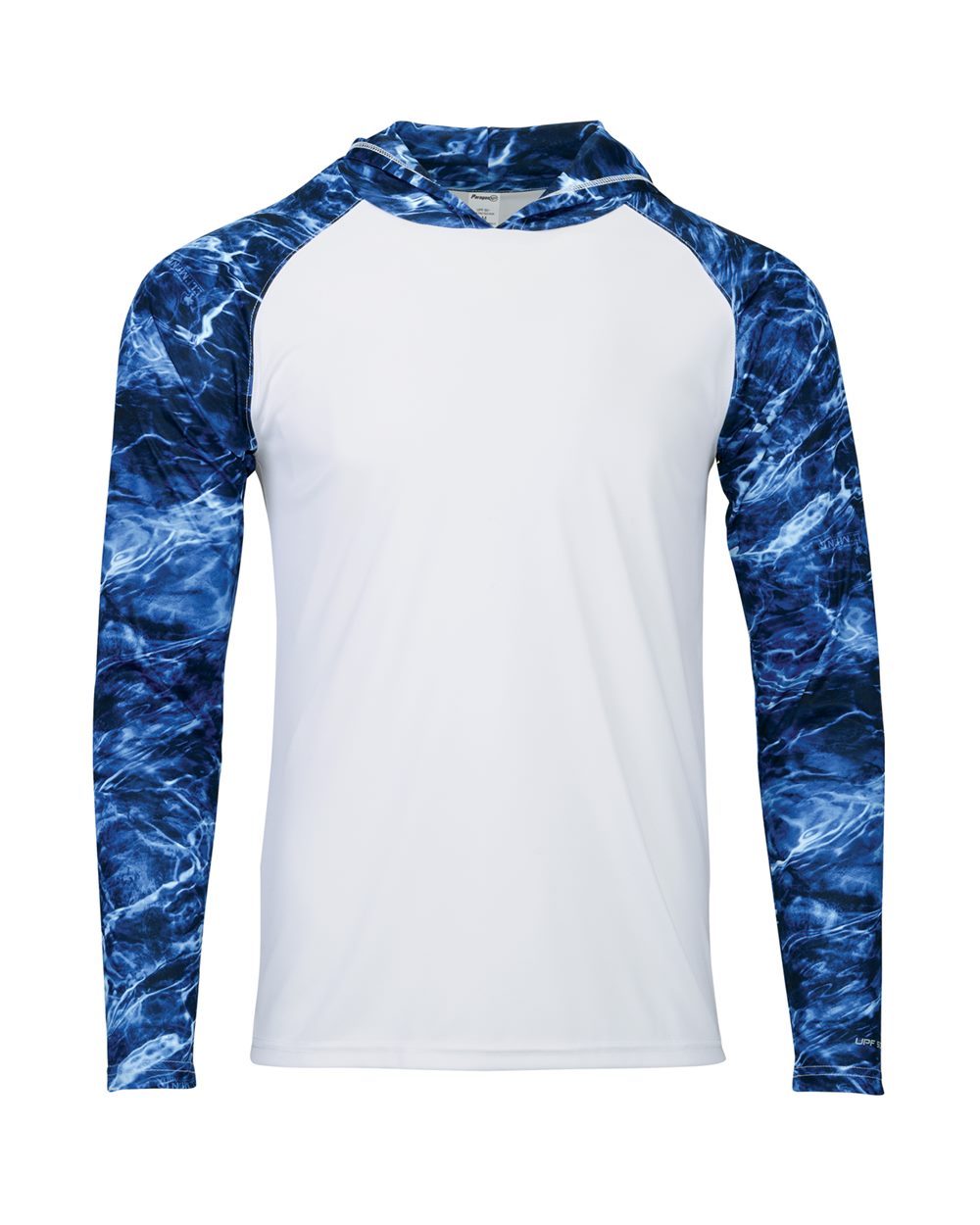 

Толстовка Biloxi Performance Colorblock с капюшоном Paragon, цвет marlin