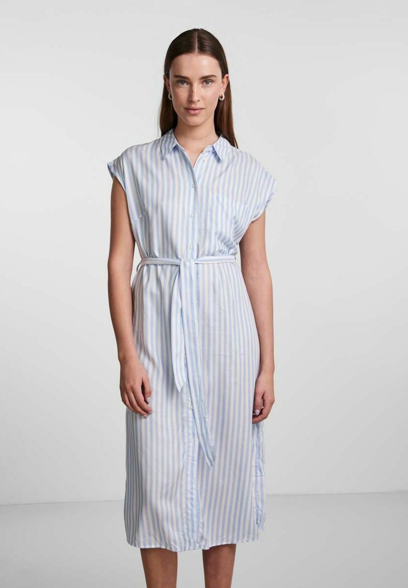 

Платье-рубашка Pieces PCKORAH, цвет airy blue