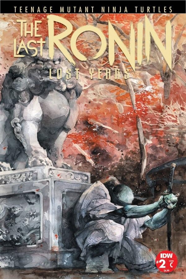 

Teenage Mutant Ninja Turtles The Last Ronin Lost Years #2 Jonathan Marks Variant Cover wth Rated Comics Acrylic Backer Board (Rated Comics)