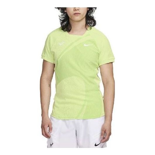

Футболка dri fit rafa теннисные Футболка с коротким рукавом Nike, зеленый