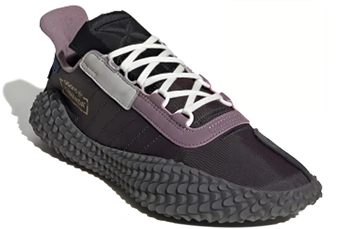 Кроссовки повседневные Adidas Originals Kamanda Cushioning черные — фото 3